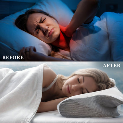 Butterfly Memory Foam Cervical Pillow – Neck & Shoulder Support - Buy 1 Get 1 Free