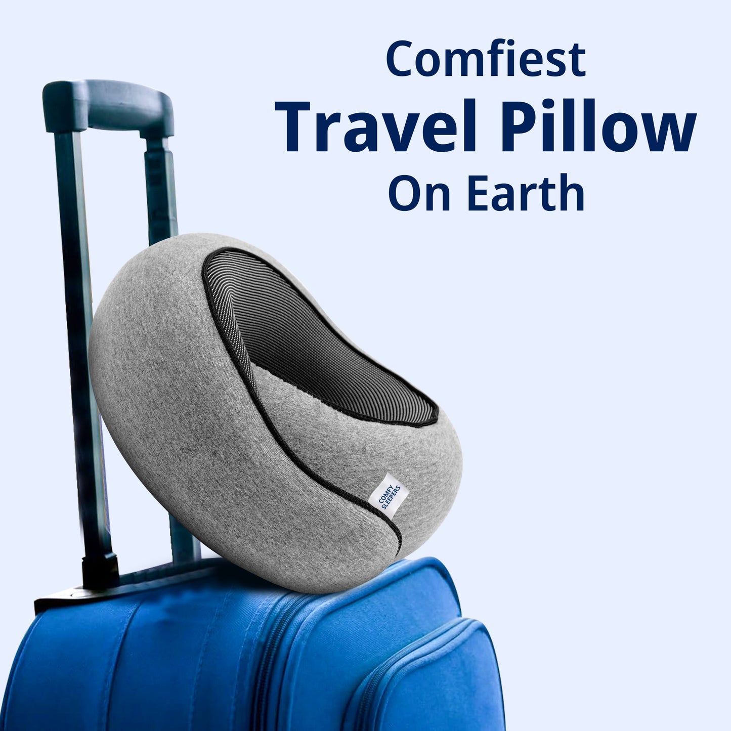 Travel Pillow for Neck, Head and Shoulder Support