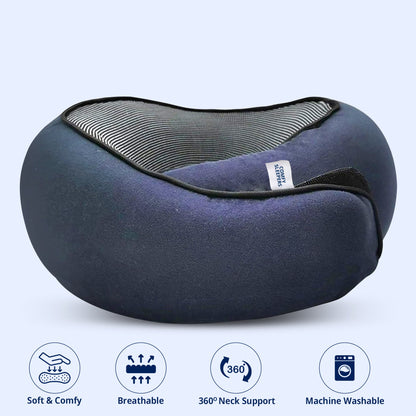 Travel Pillow for Neck, Head and Shoulder Support