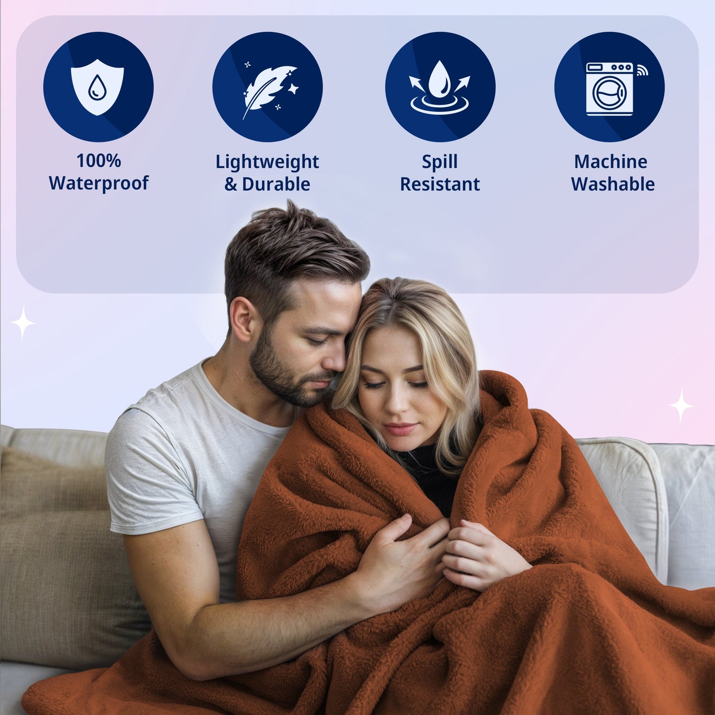 Waterproof Intimacy Blanket - Unmatched Comfort & Protection