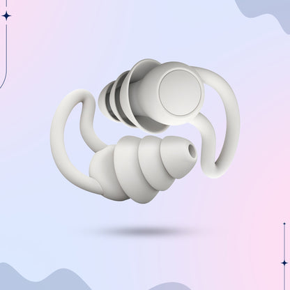 Noise Cancelling Ear Plugs - Soft Reusable Earplugs for Sleep & Travel