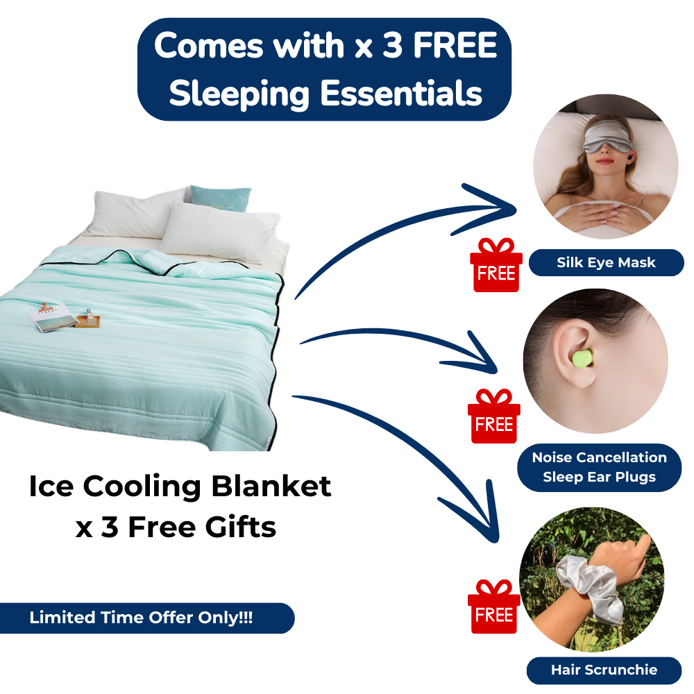Ice Calming Cooling Blanket - Buy 1 Get 1 Free
