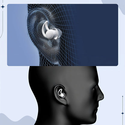 Noise Cancelling Ear Plugs - Soft Reusable Earplugs for Sleep & Travel