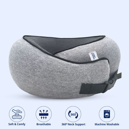 Travel Pillow for Neck, Head and Shoulder Support