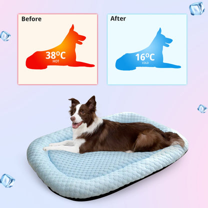 Ice-Silk Cooling Pet Bed - Buy 1 Get 1 FREE