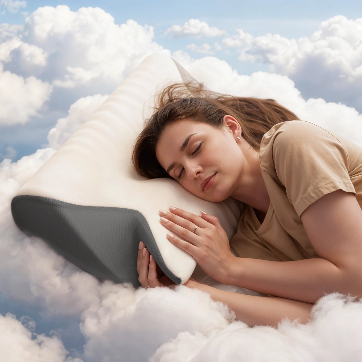 Butterfly Memory Foam Cervical Pillow – Neck & Shoulder Support - Buy 1 Get 1 Free