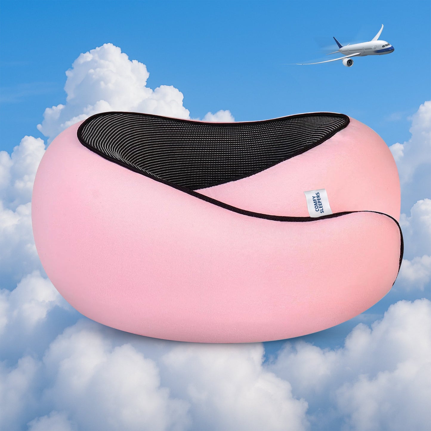 Travel Pillow for Neck, Head and Shoulder Support