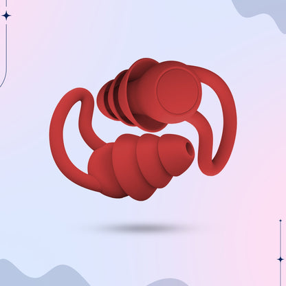 Noise Cancelling Ear Plugs - Soft Reusable Earplugs for Sleep & Travel